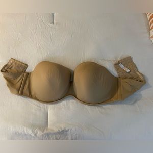 Nude Lane Bryant strapless bra
